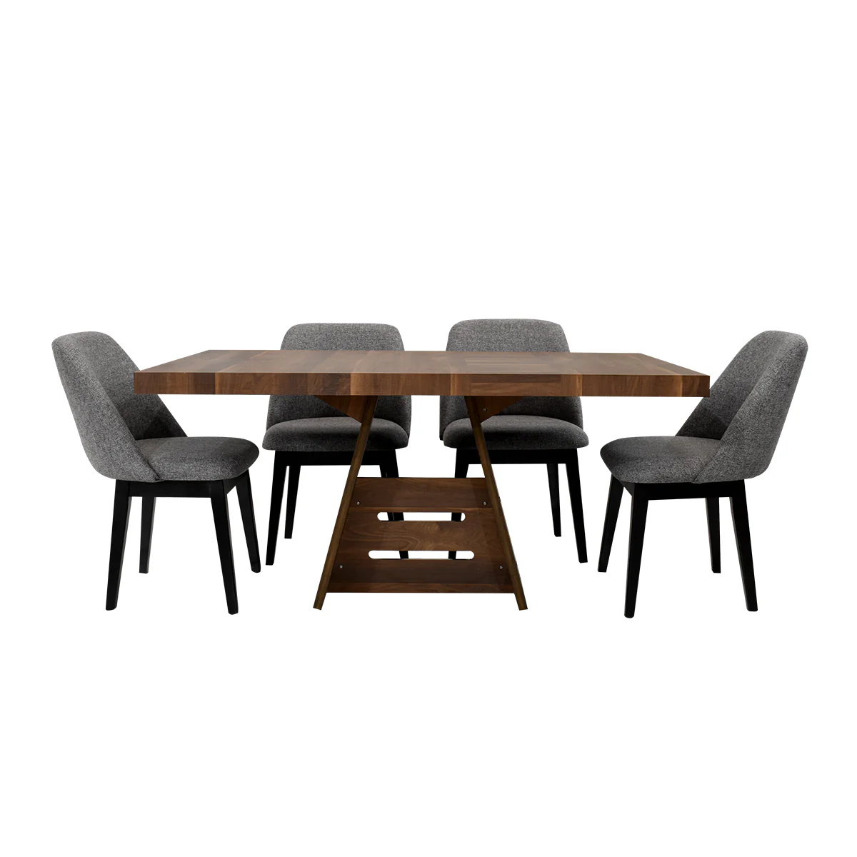 Comedor Carvallo-Nogal  6 Sillas - Image 4