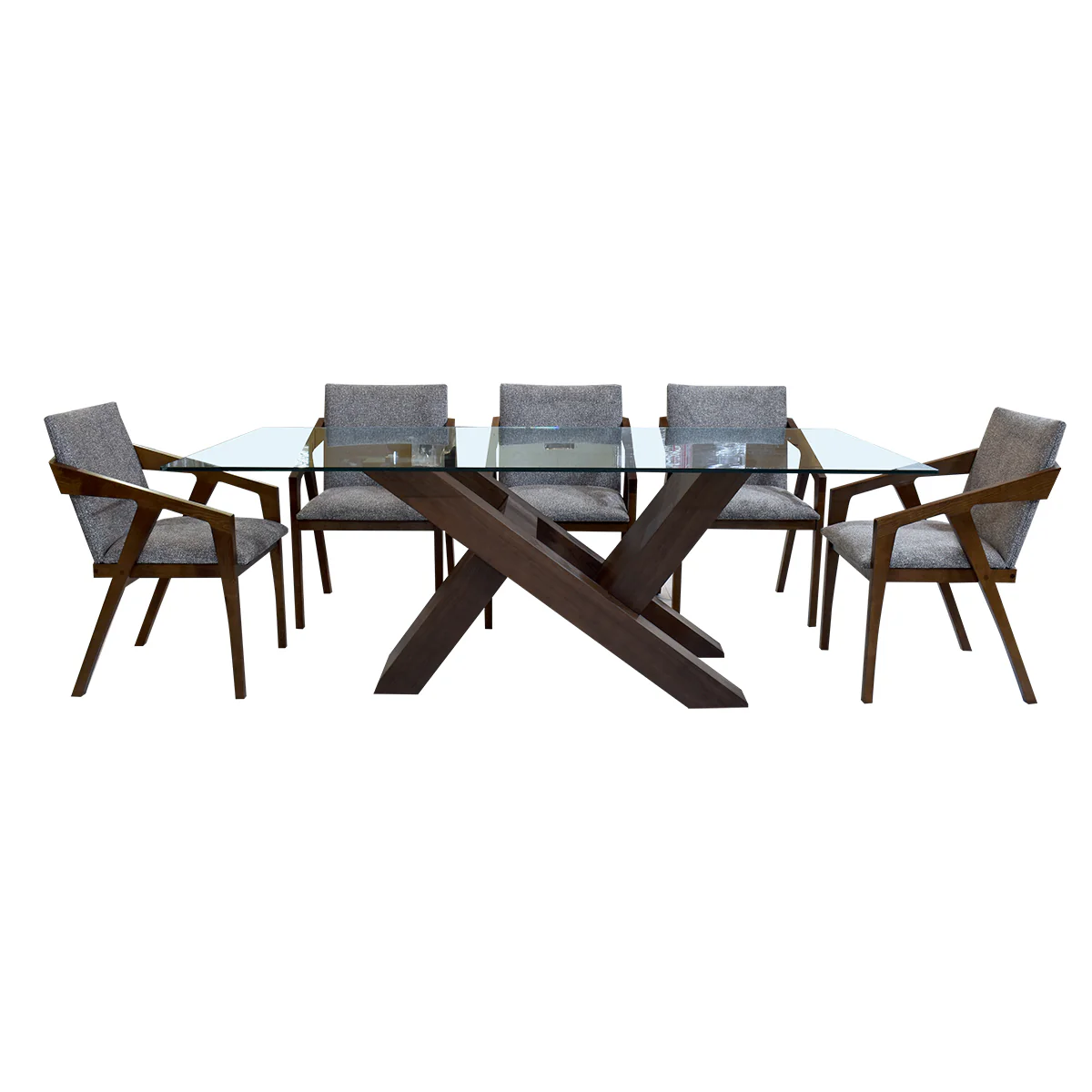 Comedor Howard - 8 personas - Cristal - Image 4