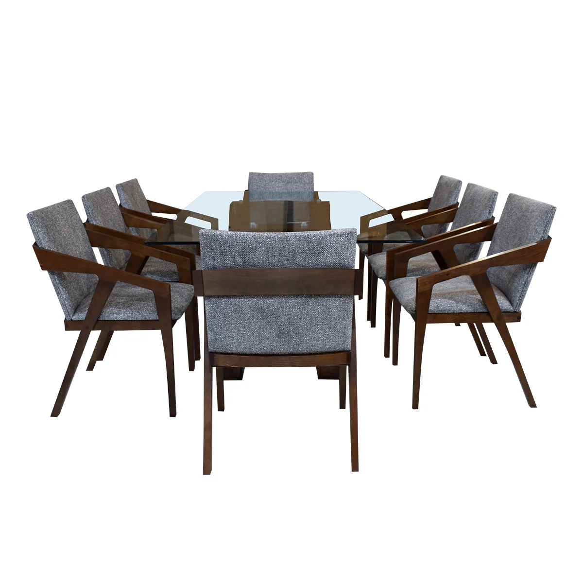 Comedor Howard - 8 personas - Cristal - Image 5