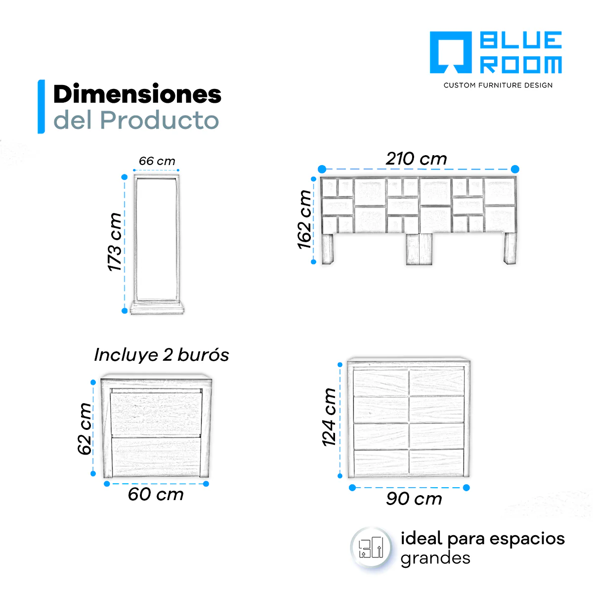 Recámara Blue KS - Parota - Image 25