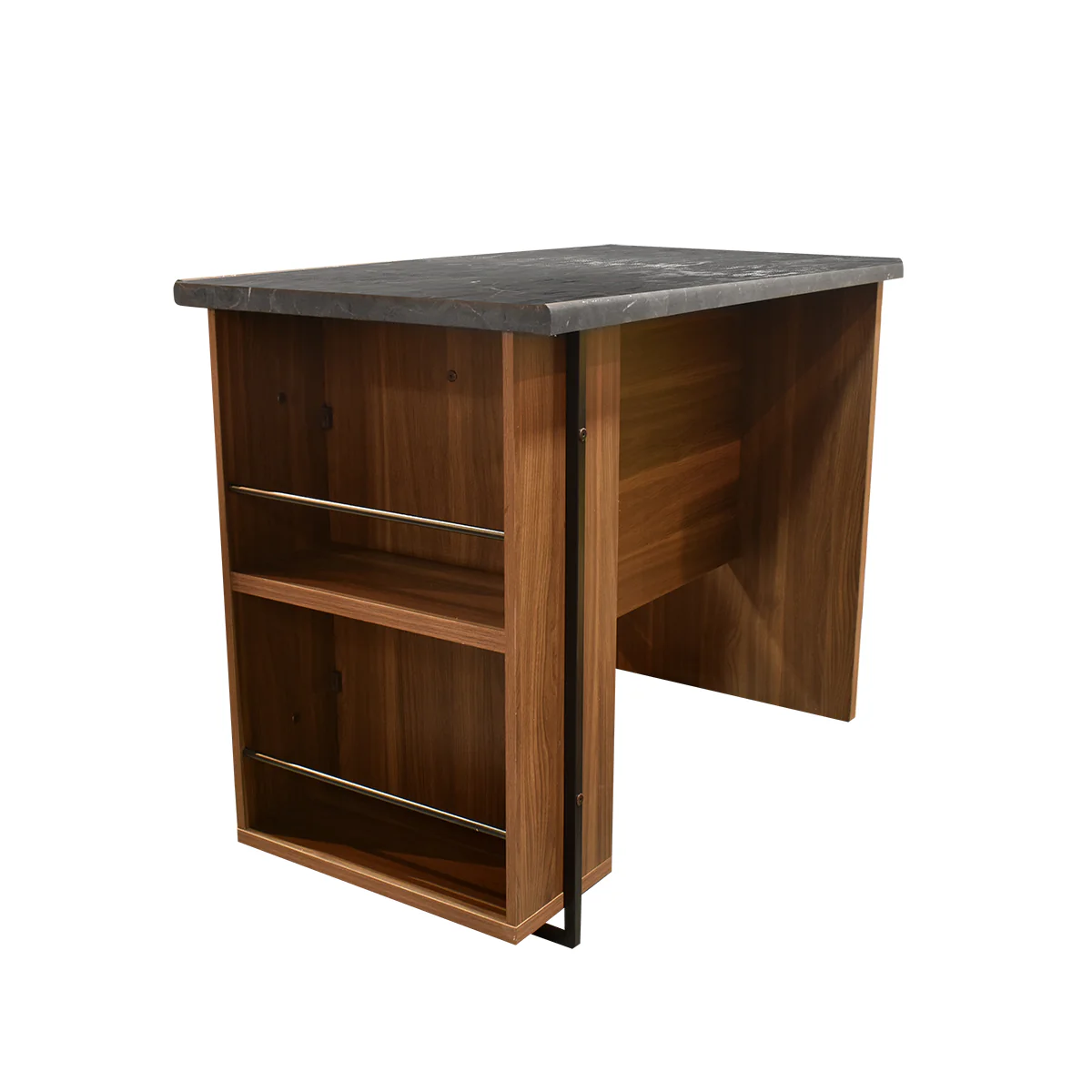 Desayunador Corey - 4 Personas - Formaica Melamina Gris - Image 6