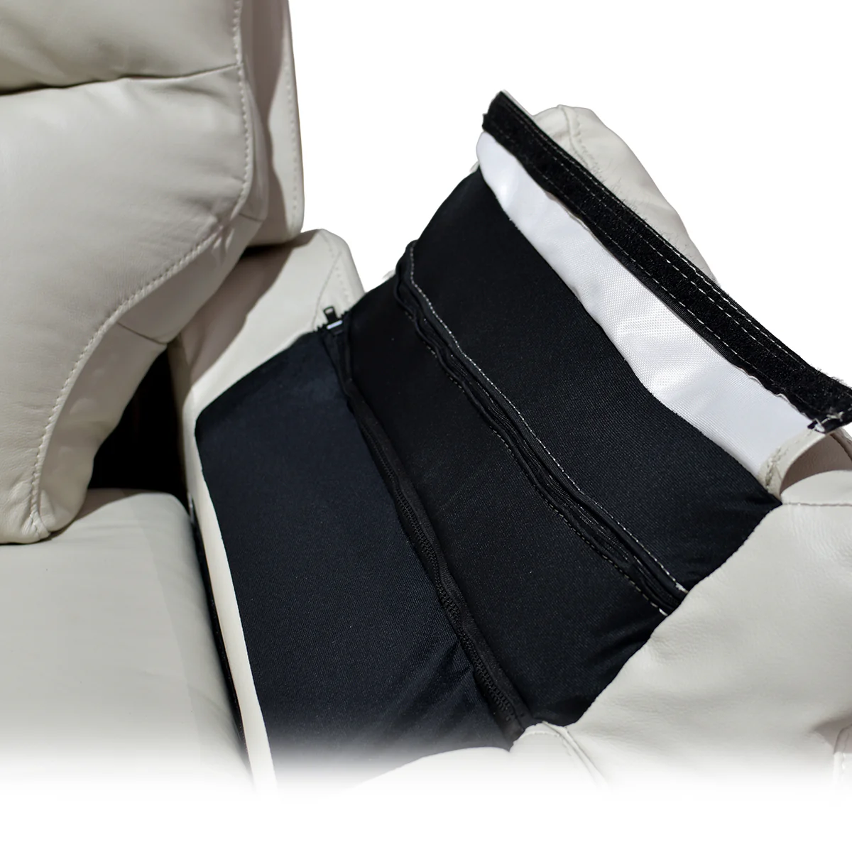 Love Seat Nantes - Piel Madras Alabaster - Image 10