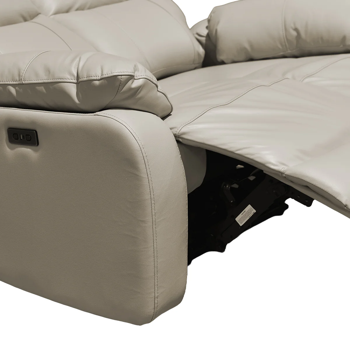 Love Seat Nantes - Piel Madras Alabaster - Image 12