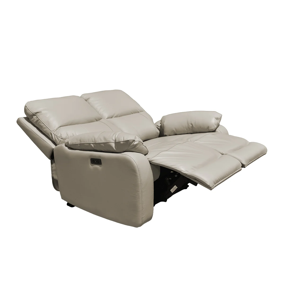 Love Seat Nantes - Piel Madras Alabaster - Image 5