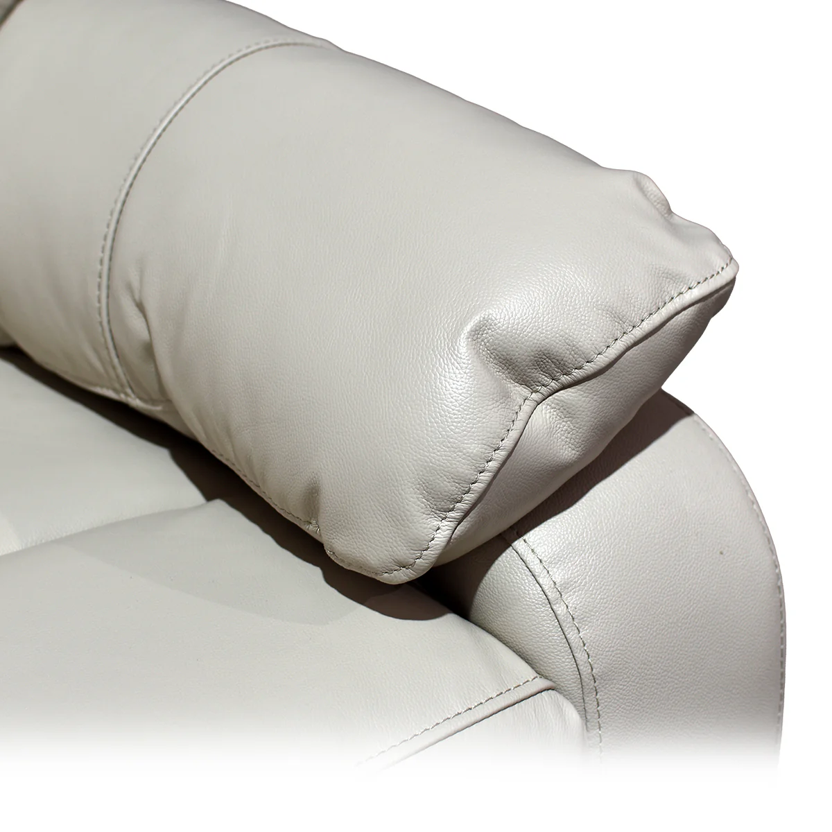 Love Seat Nantes - Piel Madras Alabaster - Image 9