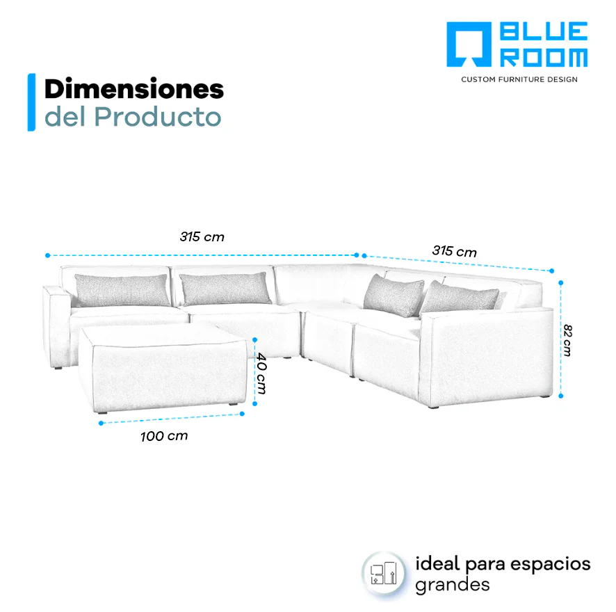 Sala Clark en Aretha Fog 6 Pzs - Image 6