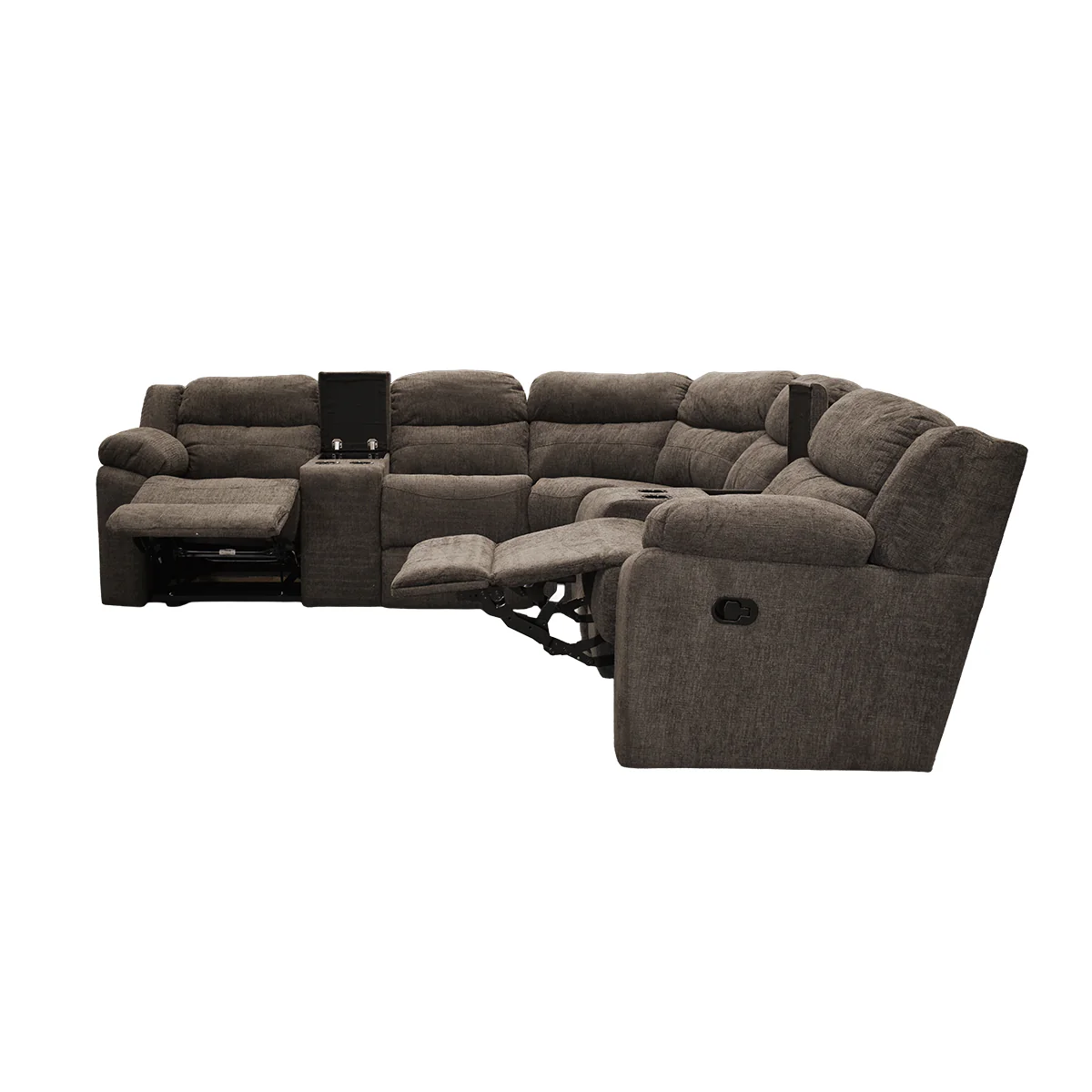 Sala Esquinera  Modular Vectra  Reclinable - Gris - Image 11