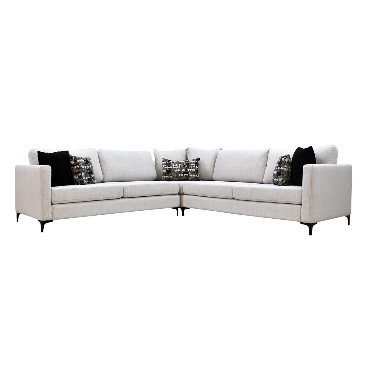 Sala Modular Andes - 4 Pzas - Solid Ivory - Image 3