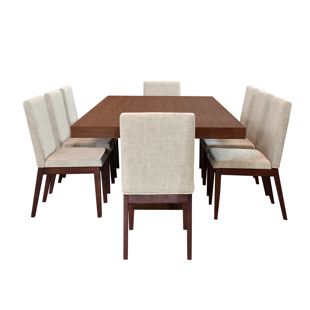 Comedor Armenia-Tzalam 10 Sillas Beige - Image 4