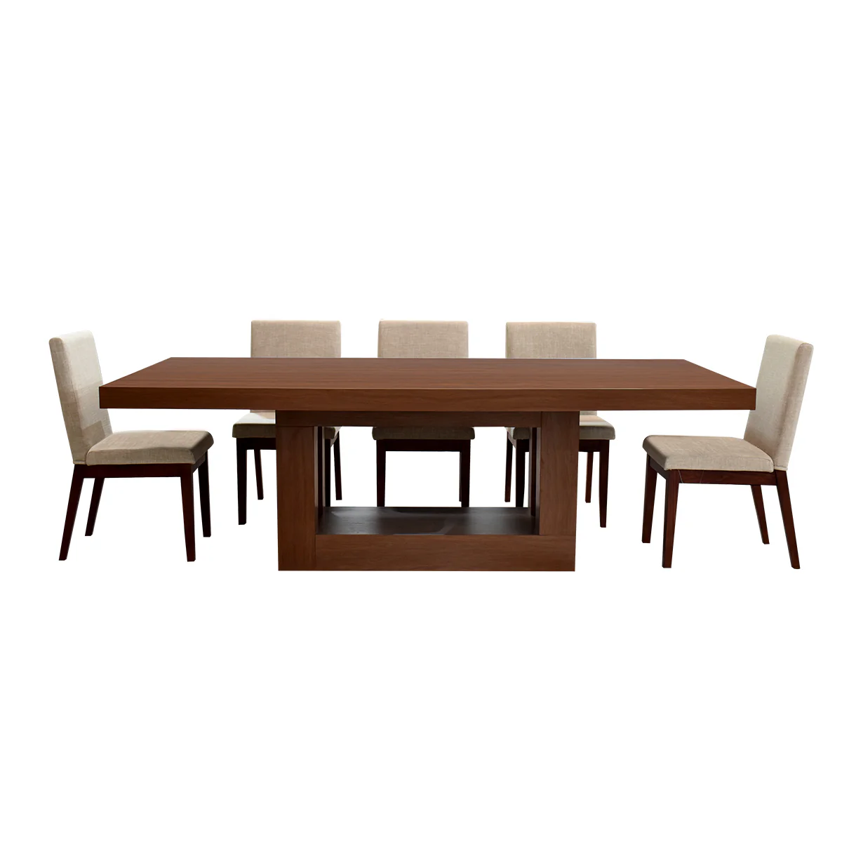 Comedor Armenia-Tzalam 10 Sillas Beige - Image 6