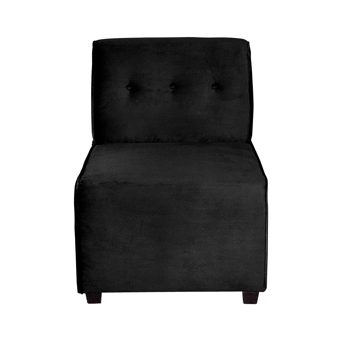 Sillón Arezzo - Terciopelo Negro - Image 4