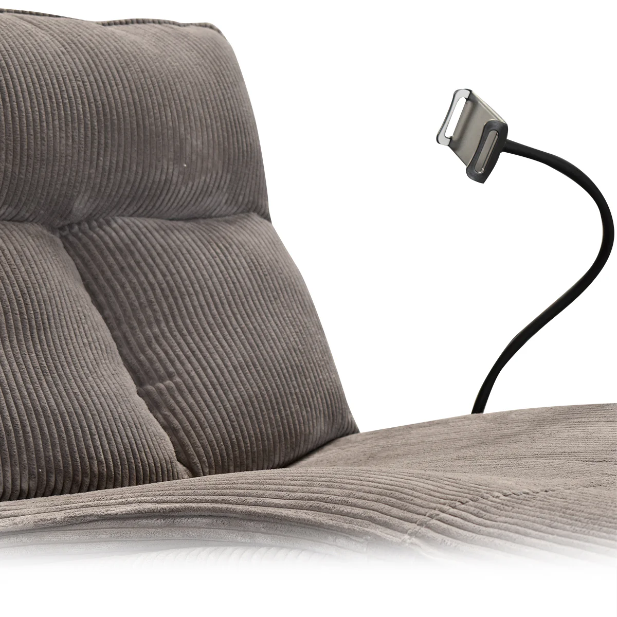 Sillón Giratorio Mecedora Reclinable de Tela Belle Sistema Manual -Lincoln Elephant - Image 14