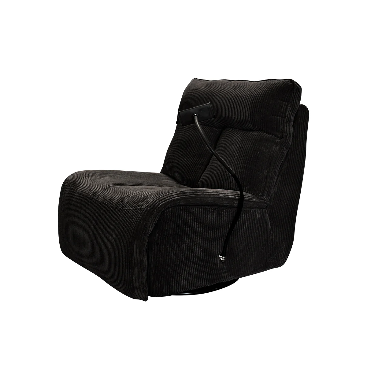 Sillón Giratorio Mecedora Reclinable de Tela Belle Sistema Manual -Lincoln Elephant - Image 21