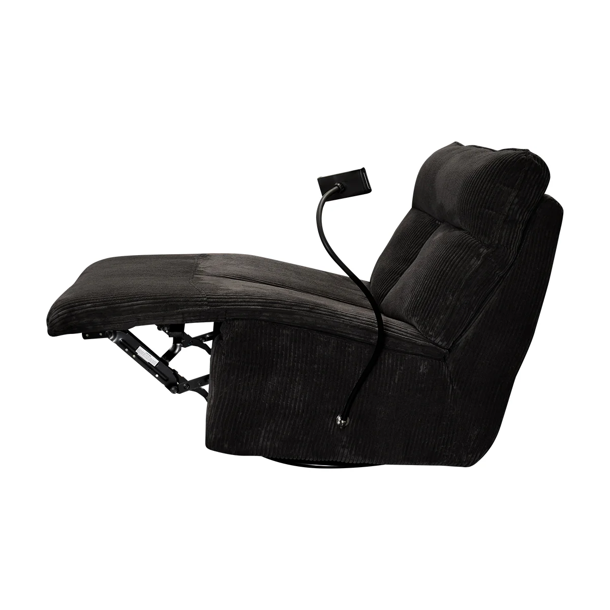 Sillón Giratorio Mecedora Reclinable de Tela Belle Sistema Manual -Lincoln Elephant - Image 25