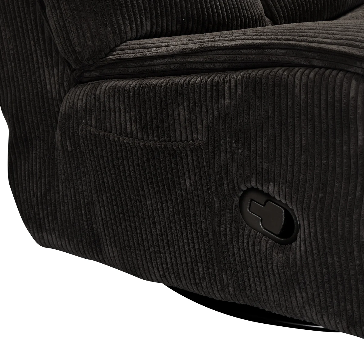 Sillón Giratorio Mecedora Reclinable de Tela Belle Sistema Manual -Lincoln Elephant - Image 27