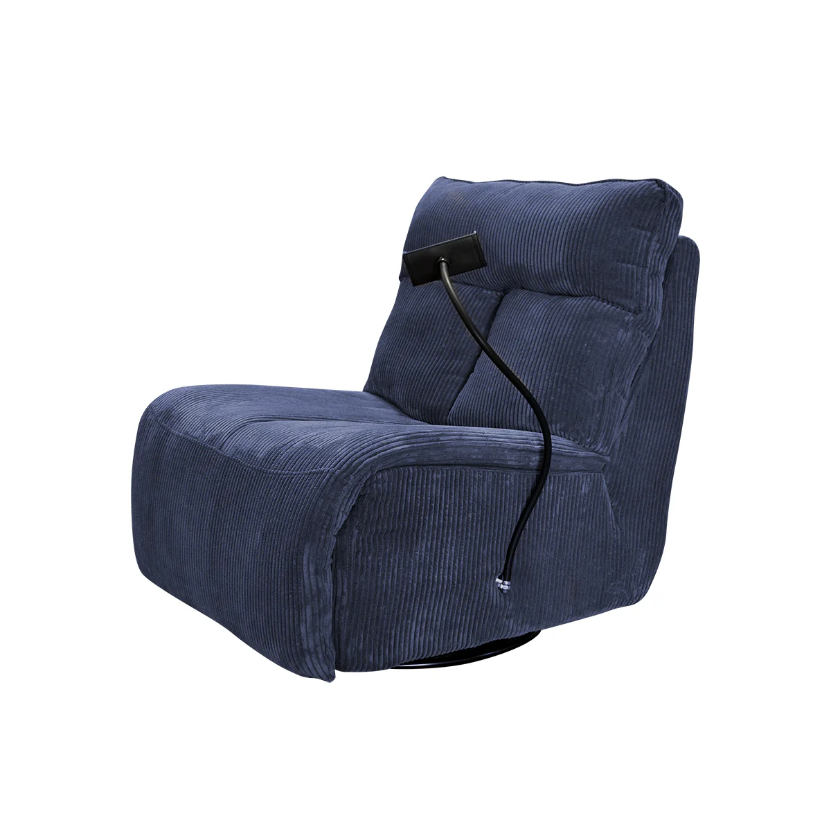 Sillón Giratorio Mecedora Reclinable de Tela Belle Sistema Manual -Lincoln Elephant - Image 28