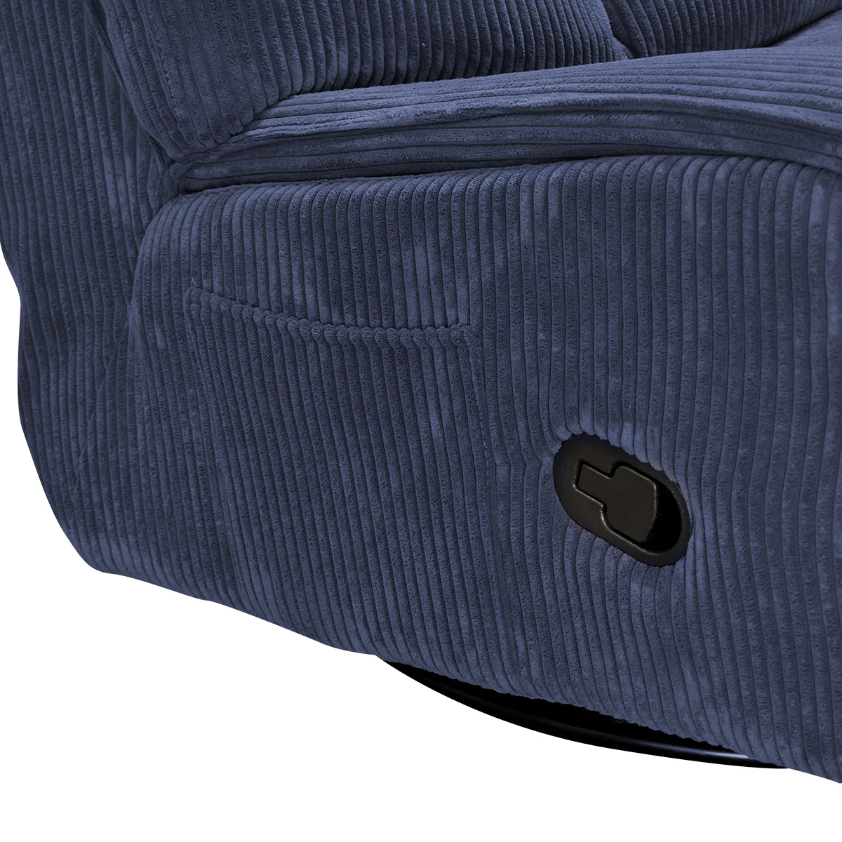 Sillón Giratorio Mecedora Reclinable de Tela Belle Sistema Manual -Lincoln Elephant - Image 31