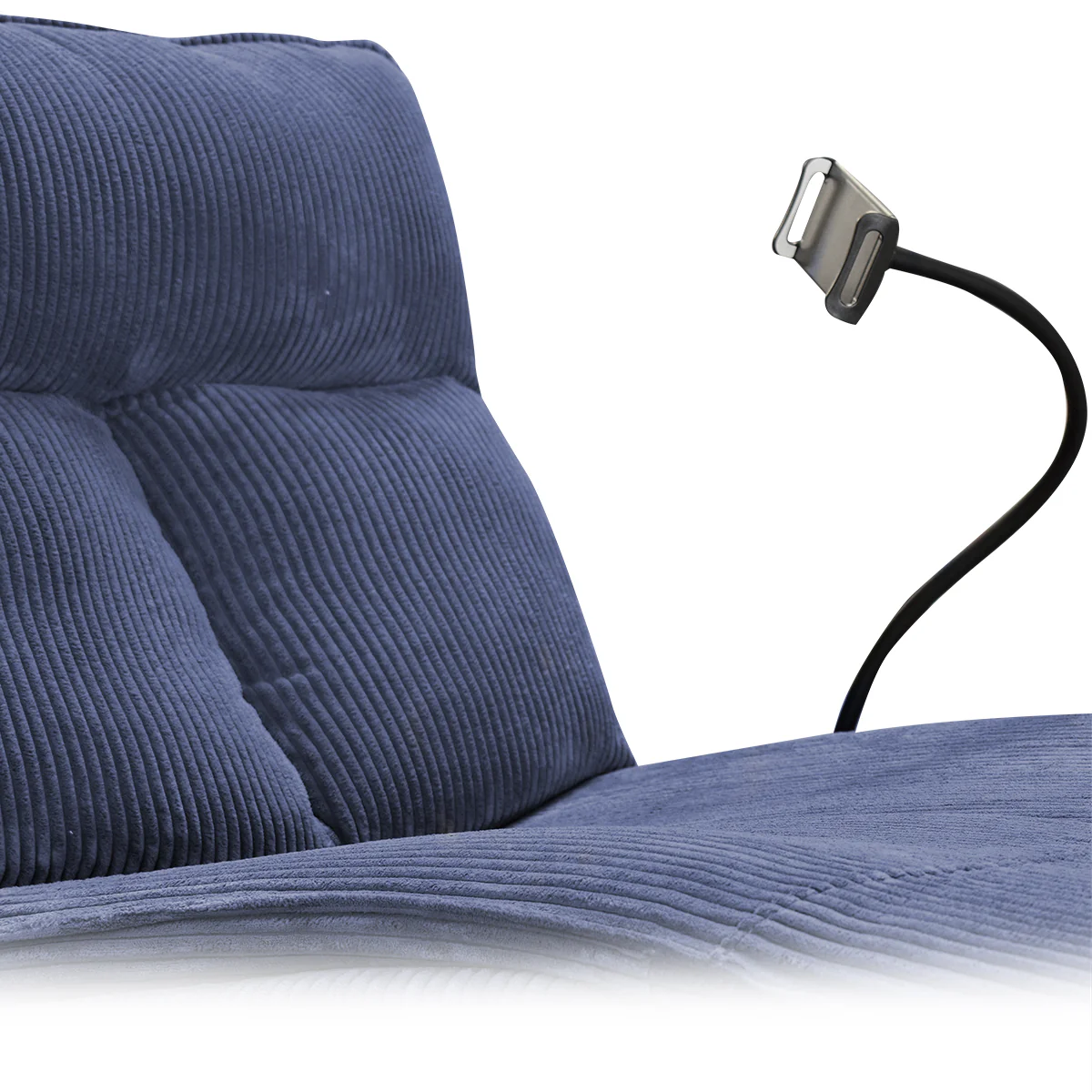 Sillón Giratorio Mecedora Reclinable de Tela Belle Sistema Manual -Lincoln Elephant - Image 32