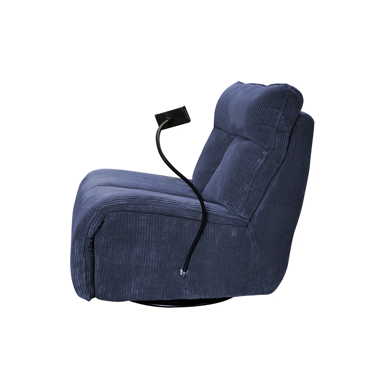 Sillón Giratorio Mecedora Reclinable de Tela Belle Sistema Manual -Lincoln Elephant - Image 37